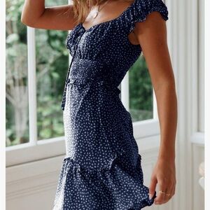 Navy blue women’s dress size small